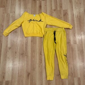 Victoria's Secret Yellow Sweater Set